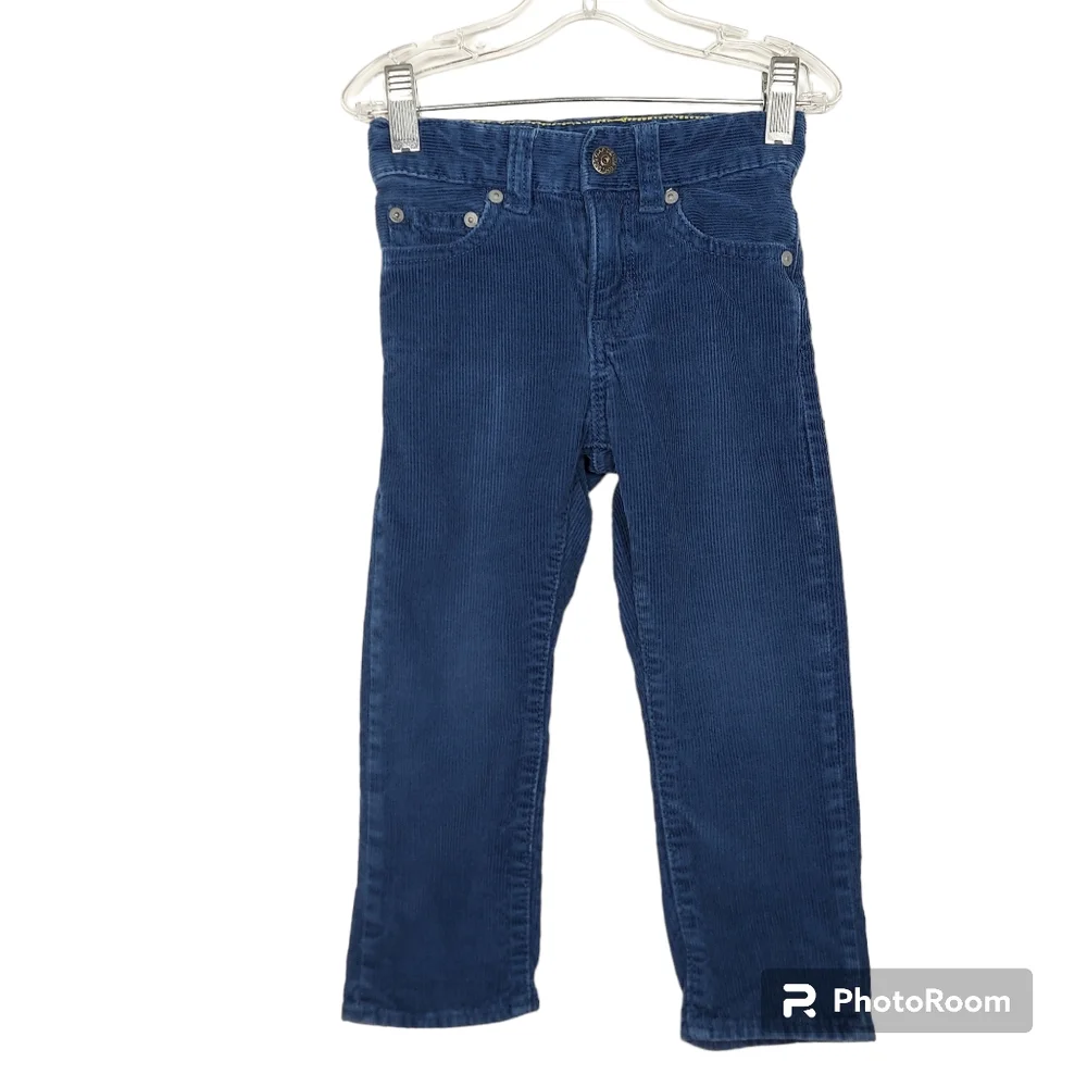 Baby Gap 1969 Straight Leg Blue 5 Pocket Corduroy Pants